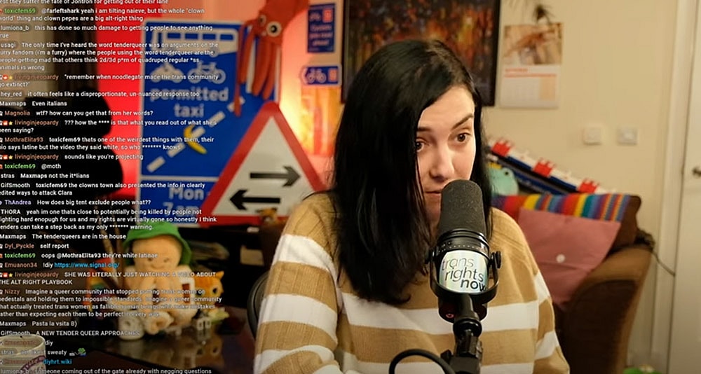 Keffals livestream, YouTube