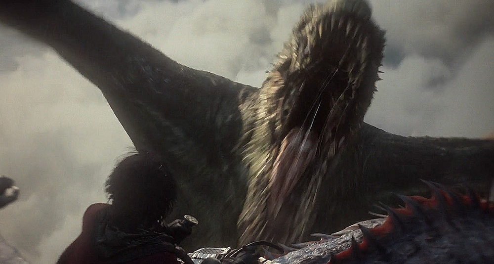 Vhagar attacks Arrax in 'House of the Dragon,' HBO