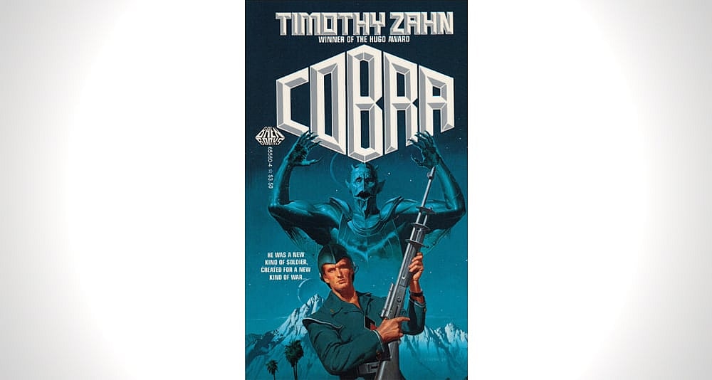 Cover of the novel 'Cobra,' by Timothy Zahn.