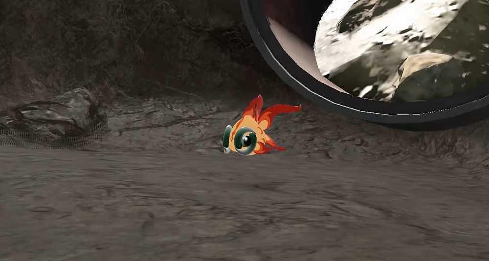 Chi-Yu stands before the Firescourge Shrine via Pokémon Scarlet & Violet (2022), Nintendo