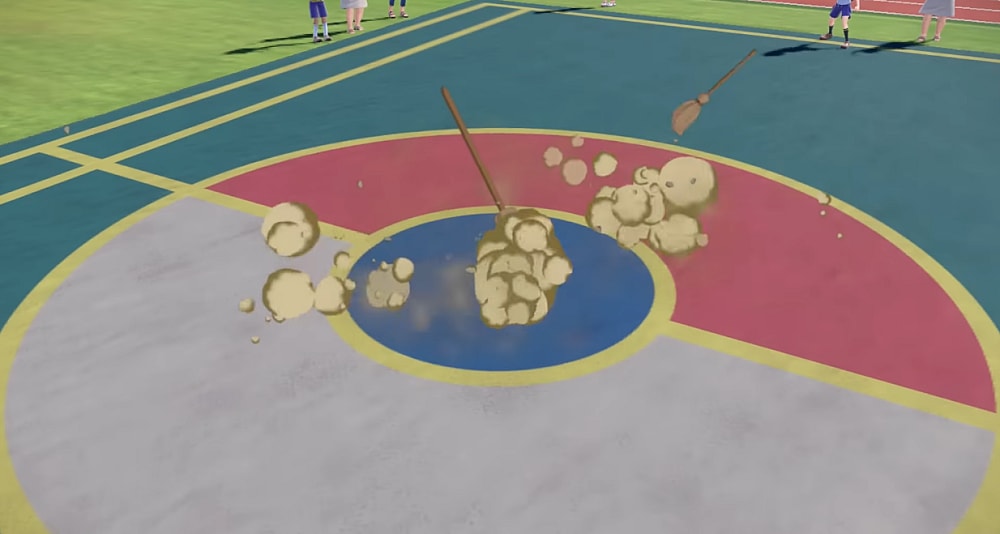 Maushold used Tidy Up via Pokémon Scarlet & Violet (2022), Nintendo