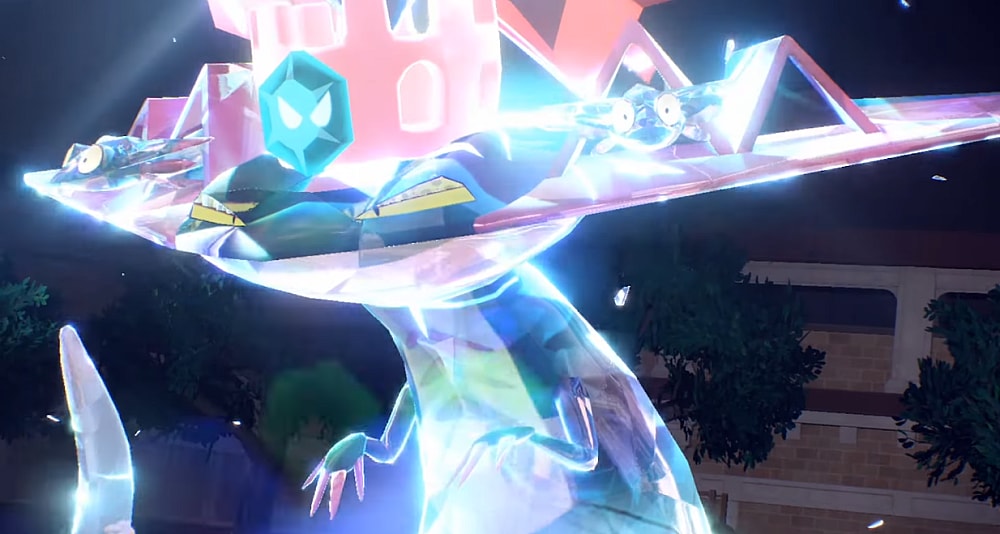 A Dragapult has Terastallized into a Dragon Tera Type via Pokémon Scarlet & Violet (2022), Nintendo