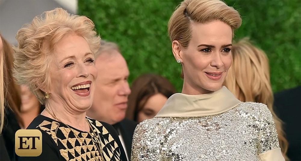 Holland Taylor and Sarah Paulson in 2016.