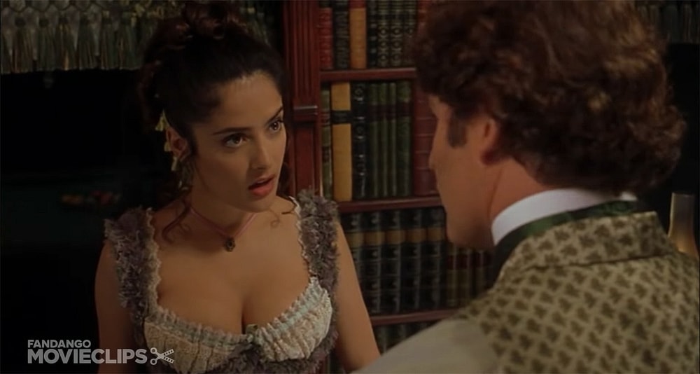 Salma Hayek in a scene from 'Wild Wild West' (1999).