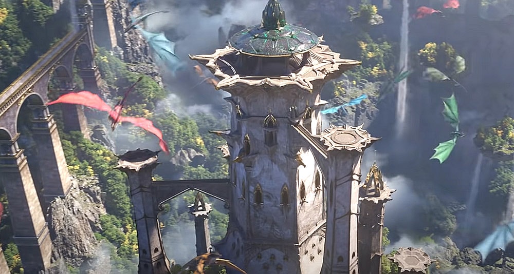 A cinematic from Activision Blizzard's 'World of Warcraft: Dragonflight' trailer