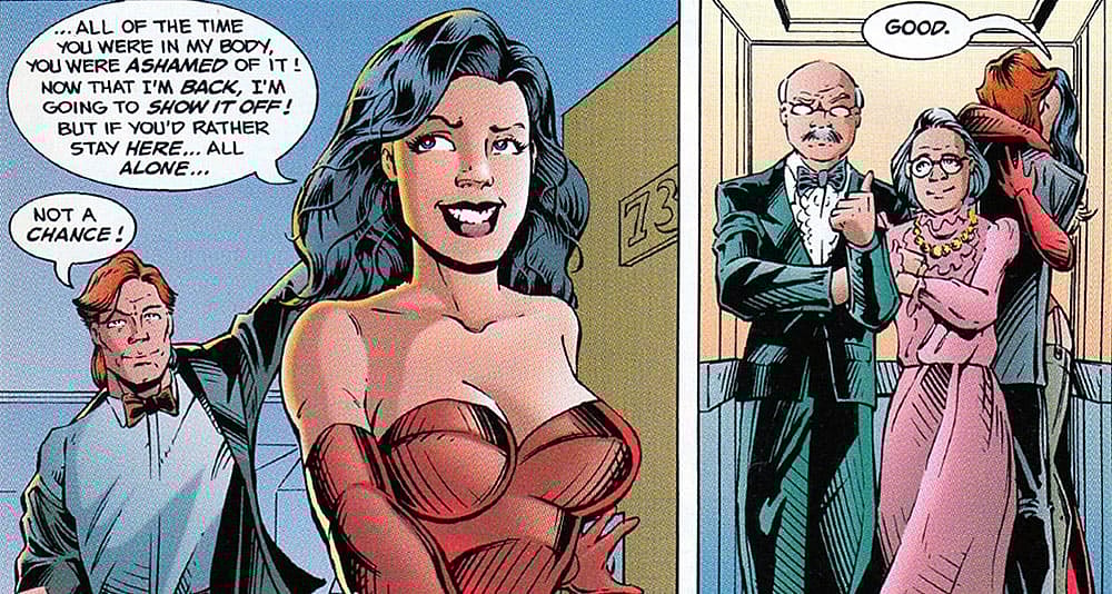 Lukasz and Eden get ready for a night out together in 'Mantra, Issue #18,' from Malibu Comics