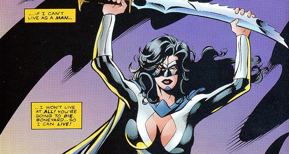 Lukasz defies Boneyard in 'Mantra, Issue #12,' from Malibu Comics