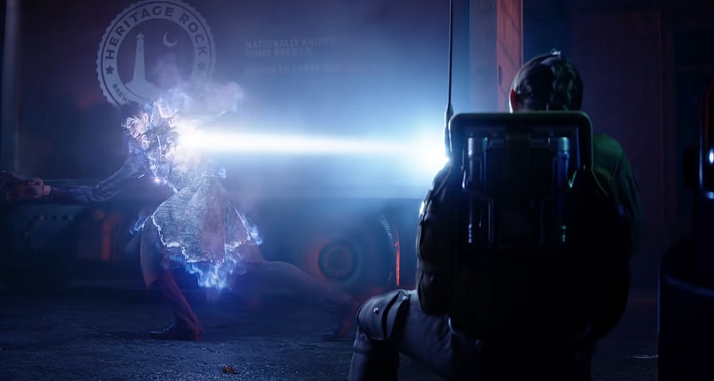 A vampire is blasted by an energy weapon via Redfall - Official Announce Trailer - Xbox & Bethesda Games Showcase 2021, Bethesda Softworks YouTube