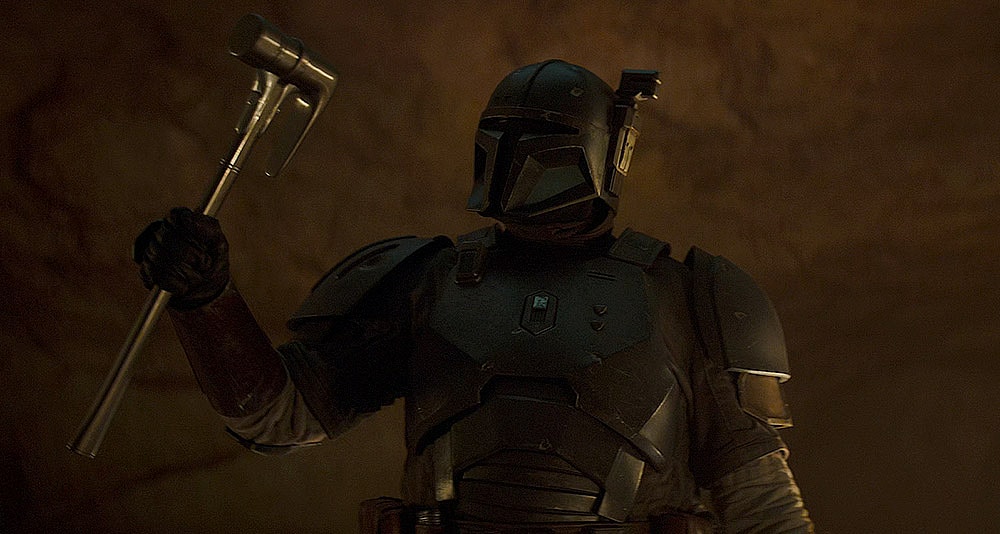 Paz Vizsla rallies the Mandalorians in 'The Mandalorian' (2023), Disney+ 