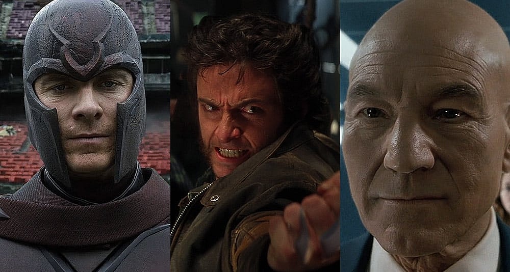 A collage of scenes from 'X-Men,' 'X-Men: Days of Future Past' and 'X-Men 2,' 20th Century Fox