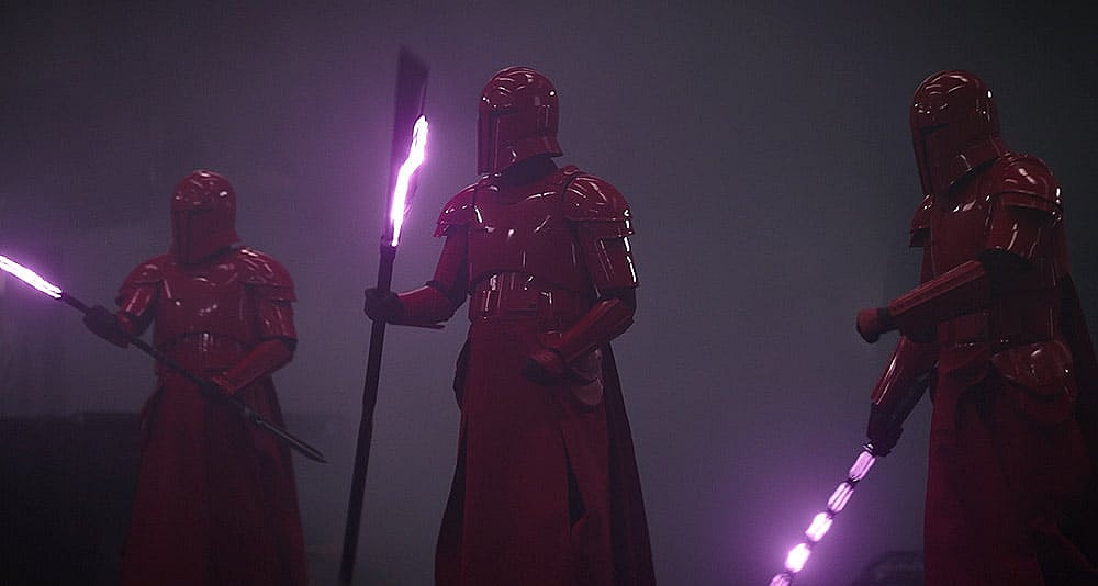 Praetorian Guard troopers attack in 'The Mandalorian' (2023), Disney+