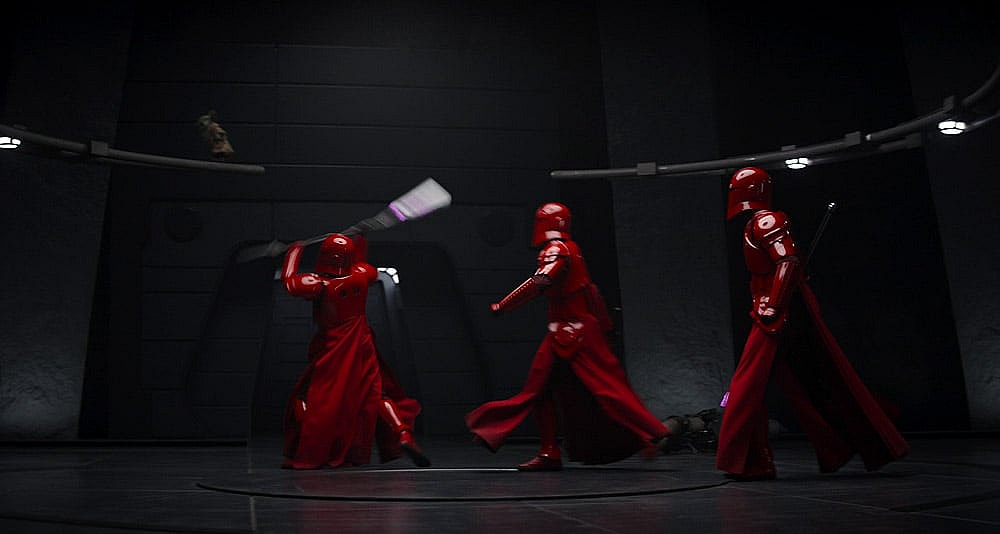 Praetorian Troopers try to kill Grogu in 'The Mandalorian' (2023), Disney+