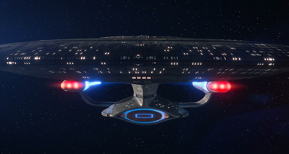The newly restored Enterprise-D in 'Star Trek: Picard' season 3 (2023), Paramount+