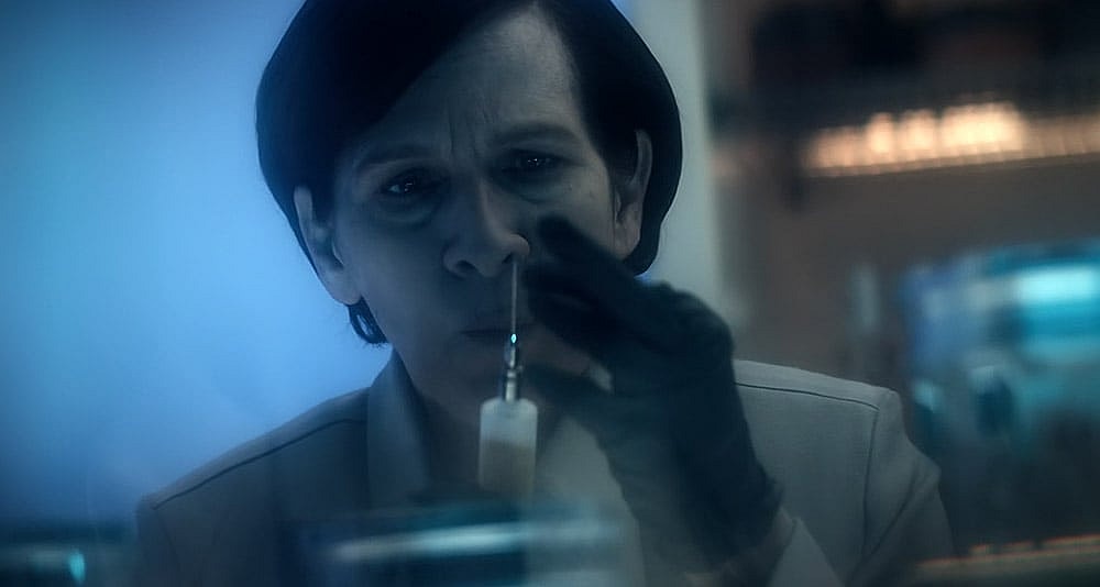 A Starfleet researcher tortures Changeling prisoners to develop a weapon in 'Star Trek: Picard' season 3 (2023), Paramount+