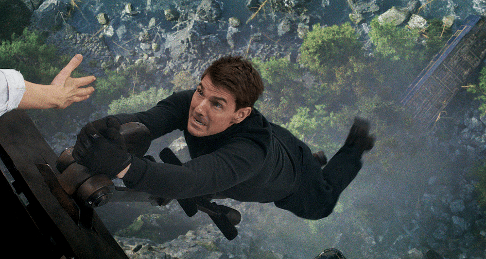 Tom Cruise in Mission: Impossible Dead Reckoning Part One from Paramount Pictures and Skydance.
