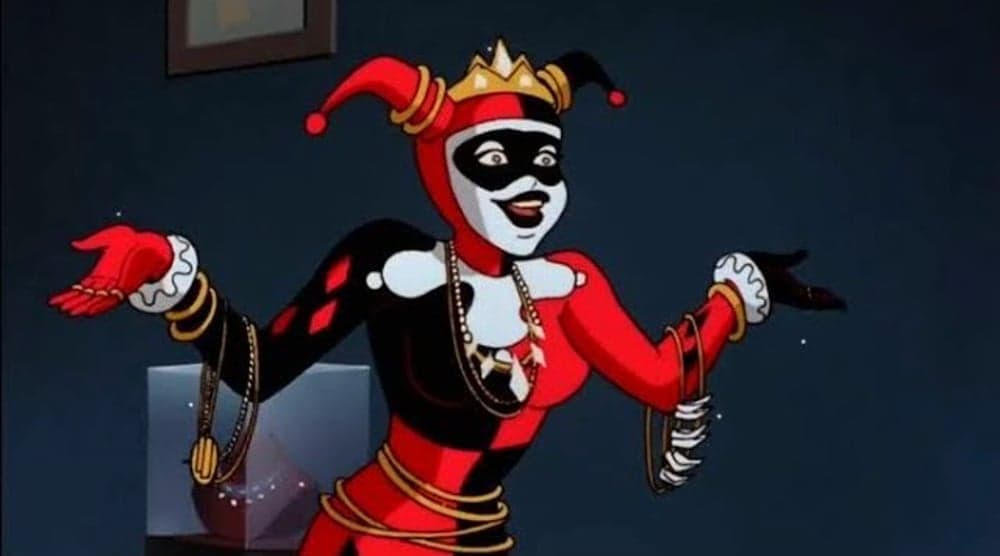 Harley draped in gold