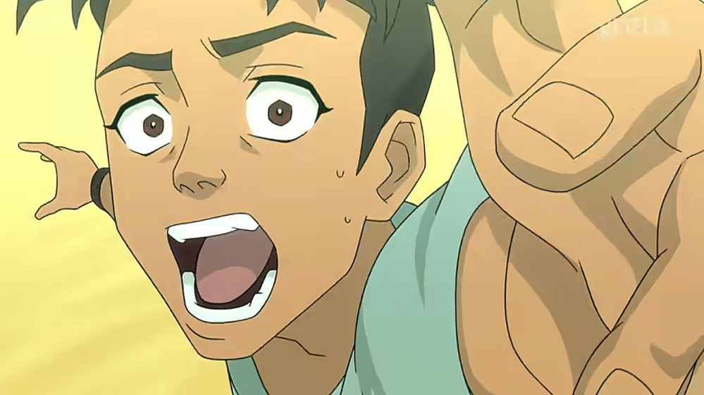 Escaping a crab monster