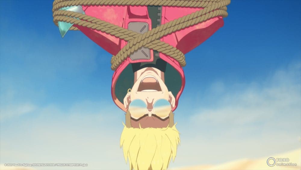 vash upside down