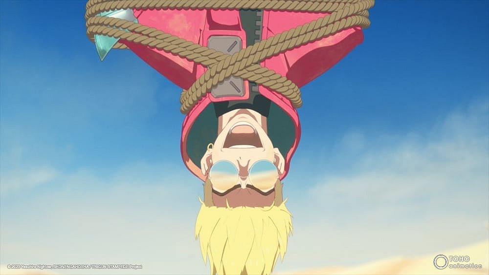 vash upside down