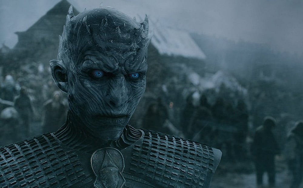 The Night King raises the dead in Game of Thrones, HBO
