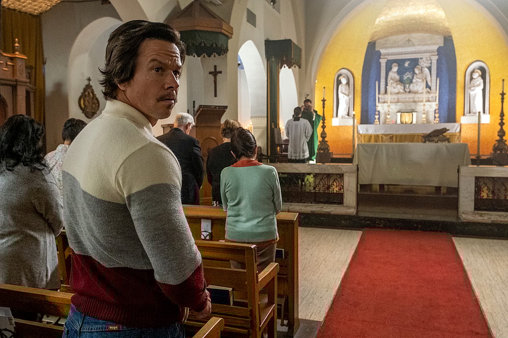 Stuart Long (Mark Wahlberg) in Columbia Pictures' FATHER STU.