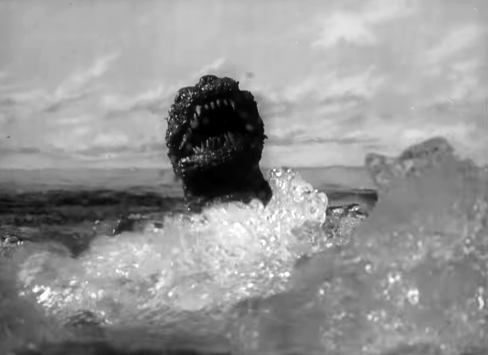 Godzilla dies screaming-1954