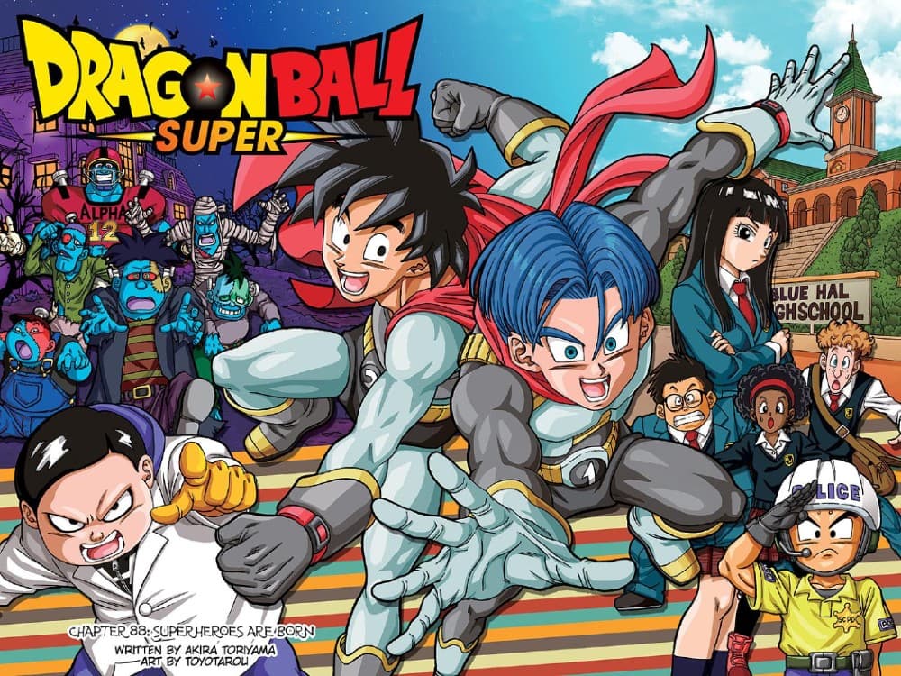 DBS Trunks and Goten Heroes