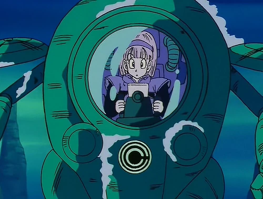 Bulma hunts for Namekian Dragon Balls in Dragon Ball Z Episode 59 "Bulma, Watch Out!! The Four-Star