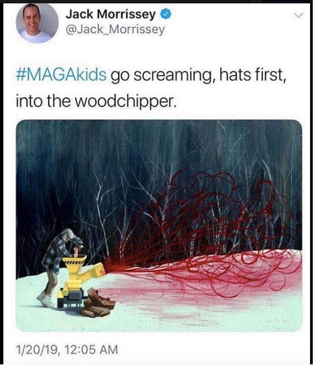 Jack Morrissey Tweet MAGA teens