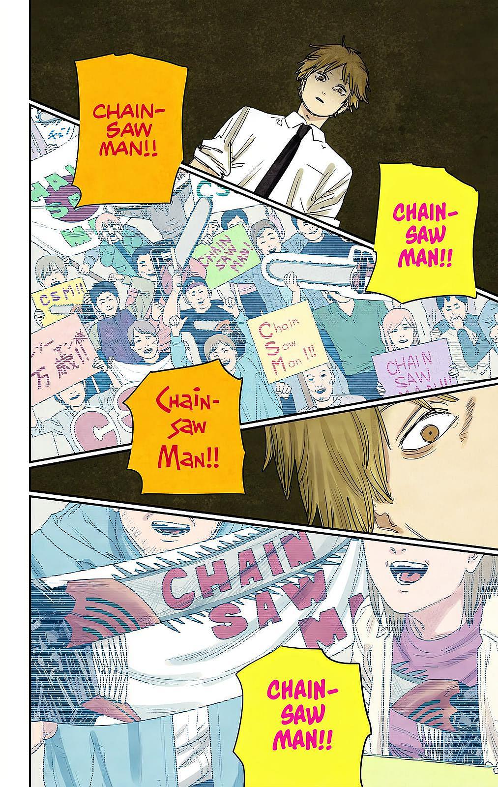 Denji realizes he's no longer a pariah in Chainsaw Man Chapter 92 Zombie Blood and Chainsaw (2020)