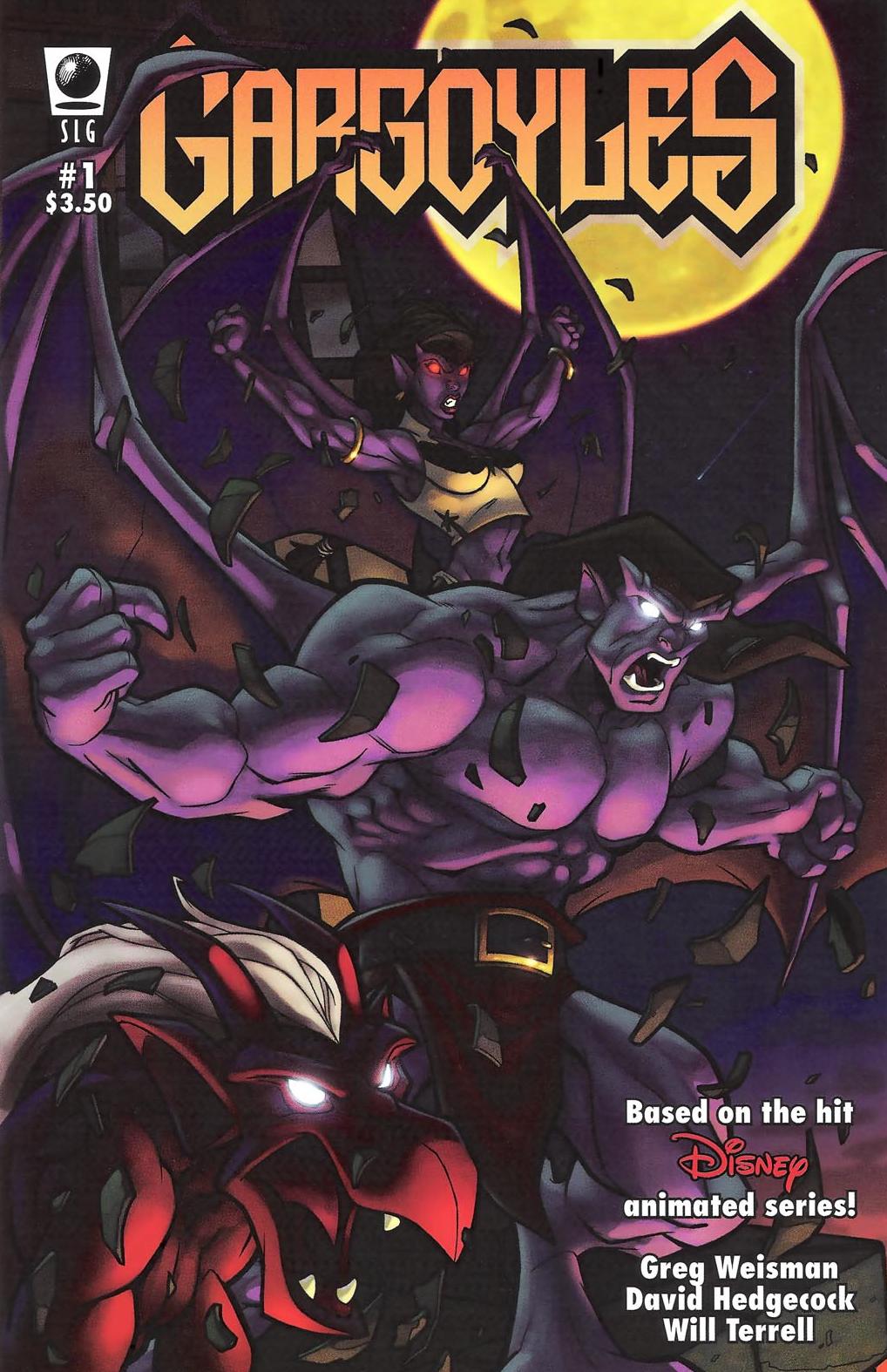 The Manhattan Clan returns on Greg Guler's cover to Gargoyles Vol. 2 #1 "Nightwatch" (2006), Slave Labor Graphics