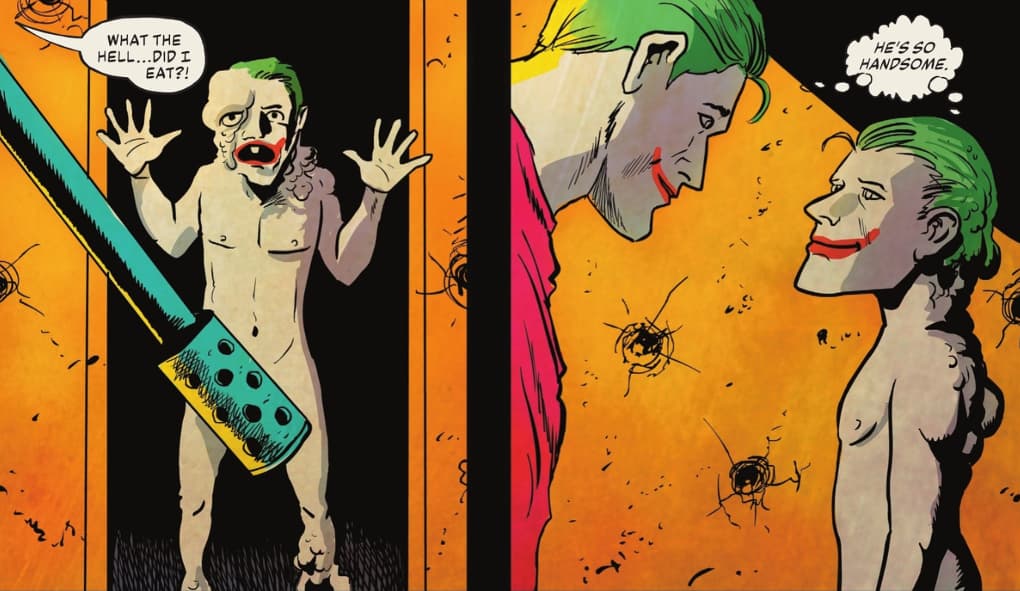 Joker Stopped Laughing and had a son