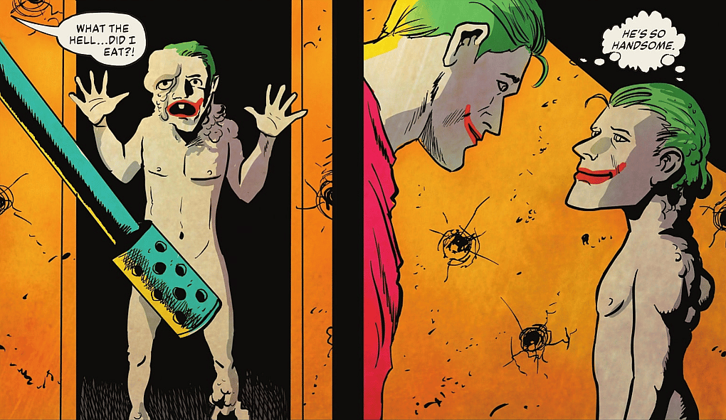 Joker Stopped Laughing and had a son