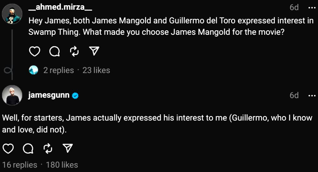 Screenshot-James Gunn-Swamp Thing Thread