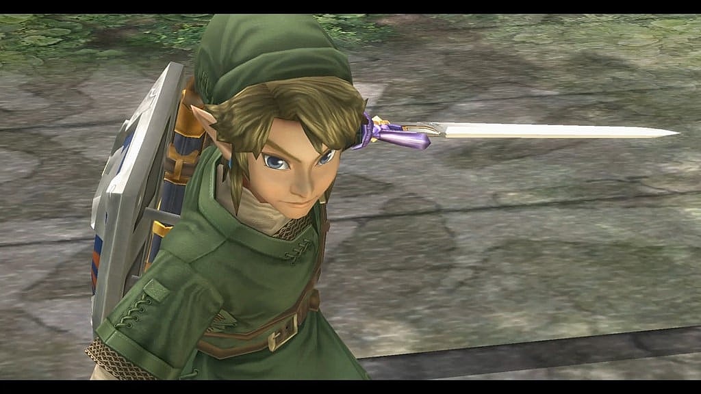 Link draws the Master Sword via The Legend of Zelda: Twilight Princess HD (2016), Nintendo