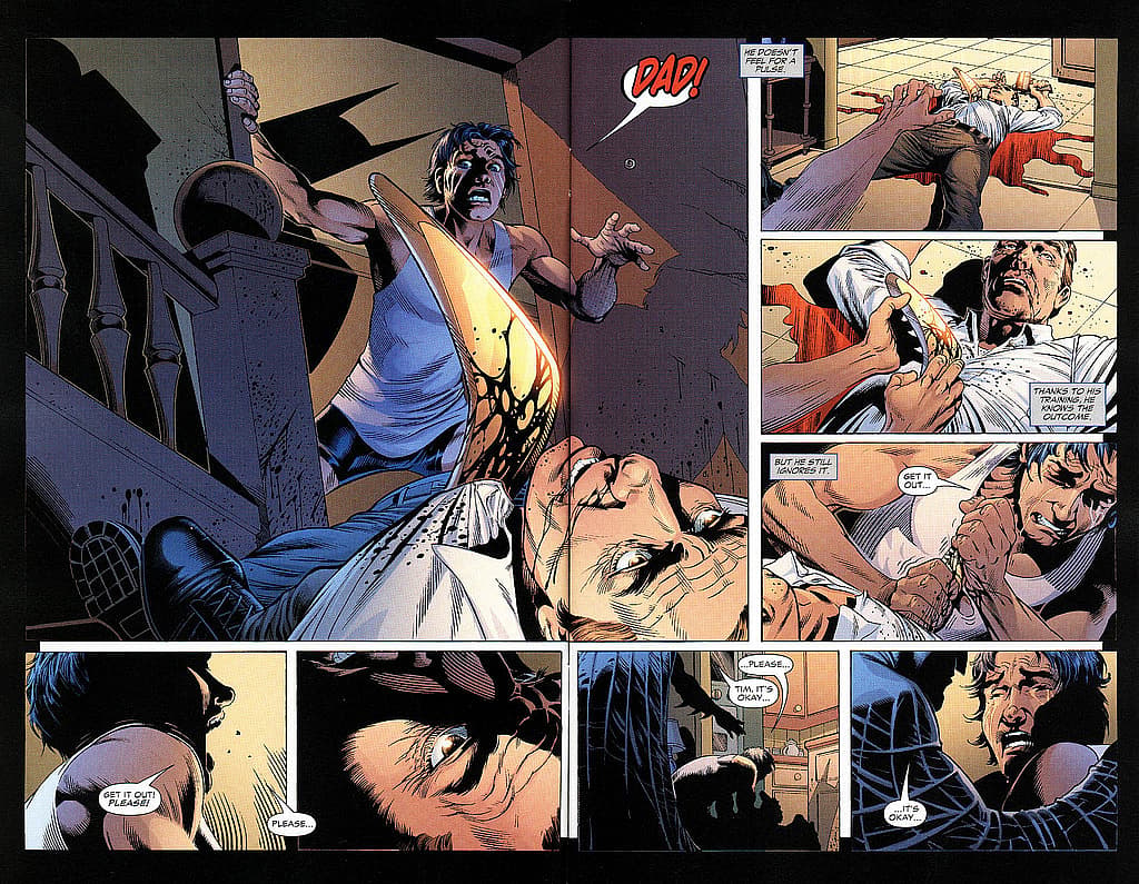 Jack Drake murdered Identity Crisis