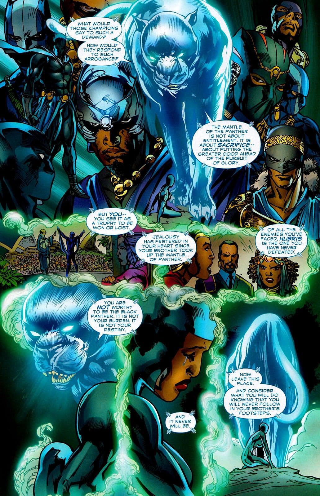 Shuri unworthy of Black Panther