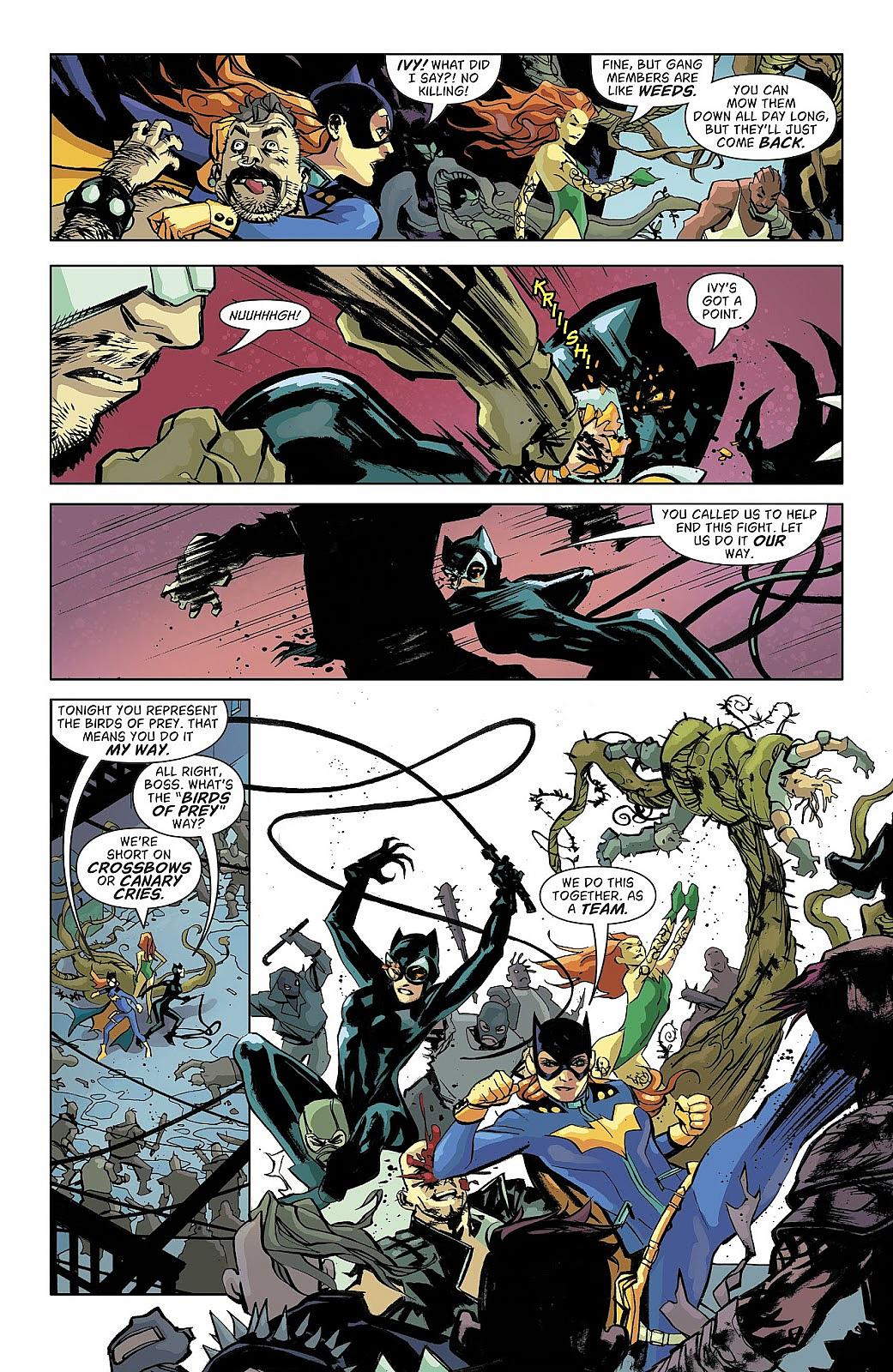 Catwoman and Poison Ivy