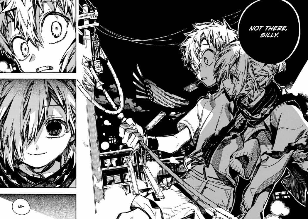 Mitsuba surprises Kou