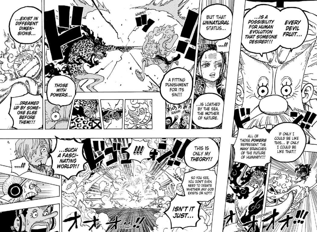 Awakened Lucci vs Gear 5 Luffy