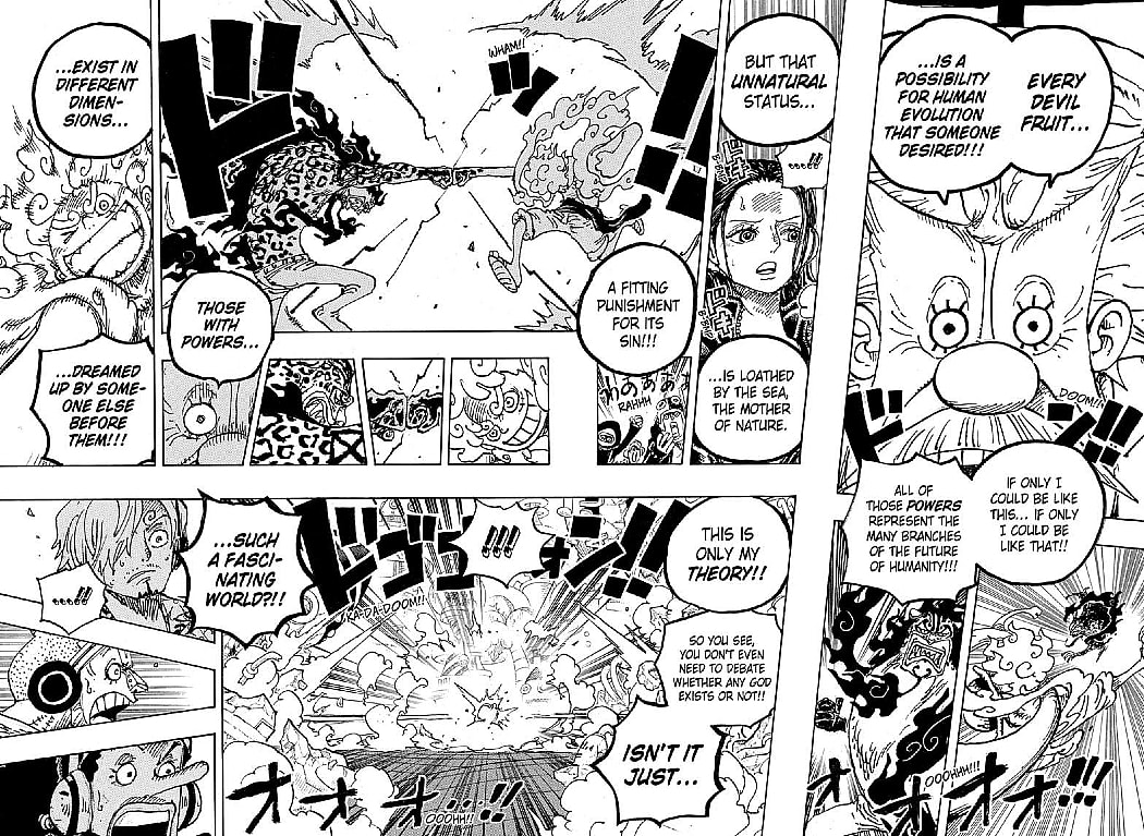 Awakened Lucci vs Gear 5 Luffy