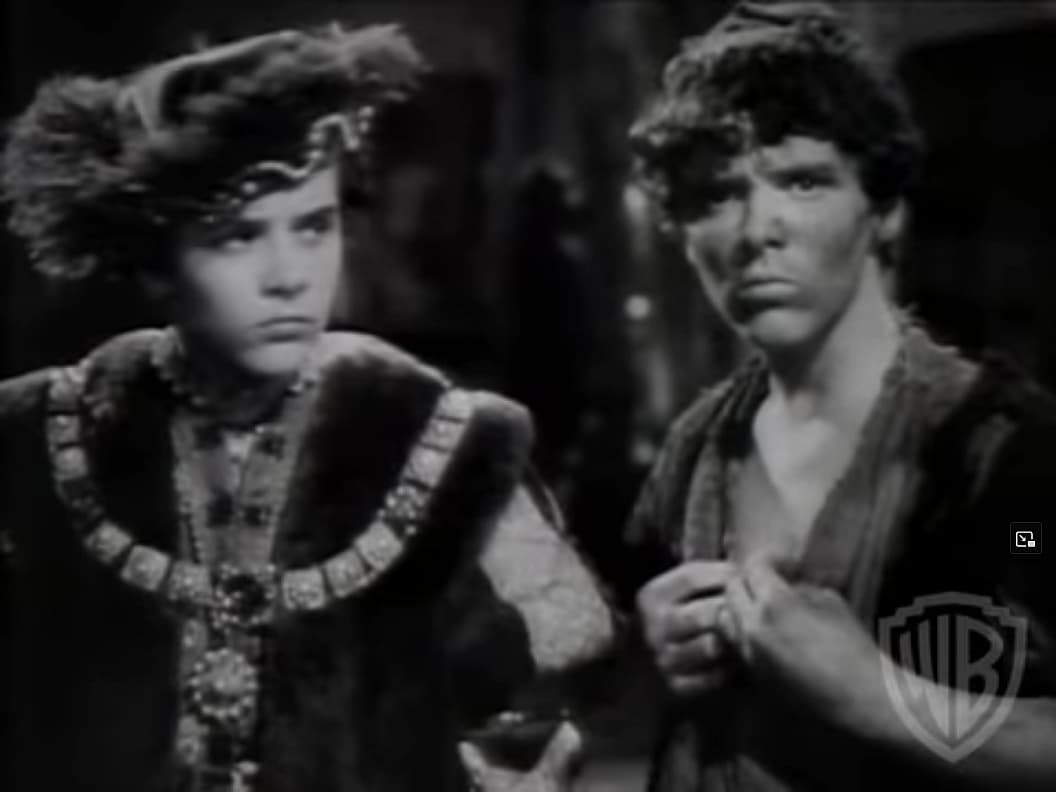 Edward Tudor (Bobby Mauch) and Tom Canty (Billy Mauch) formulate a plan in The Prince and the