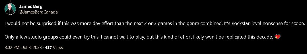 James Berg weighs in on the fallout of Baldur's Gate 3