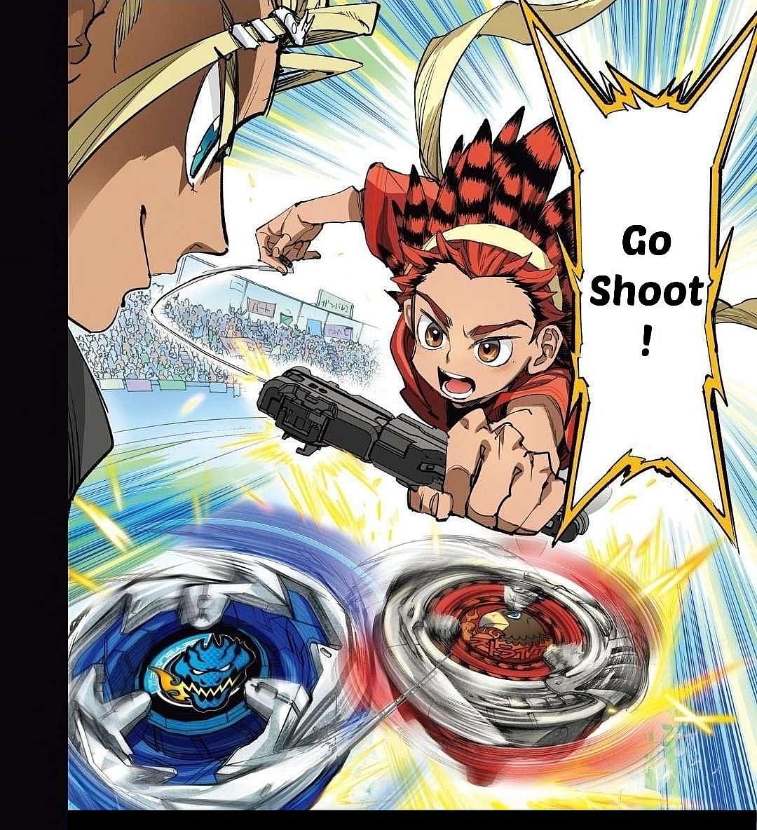 Beyblade launch