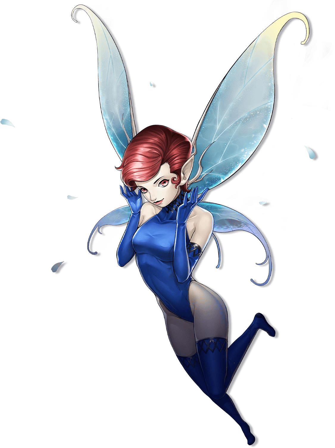 Pixie avoids censorship, despite having a similar leotard to Succubus in Persona 5: The Phantom X via Imgur