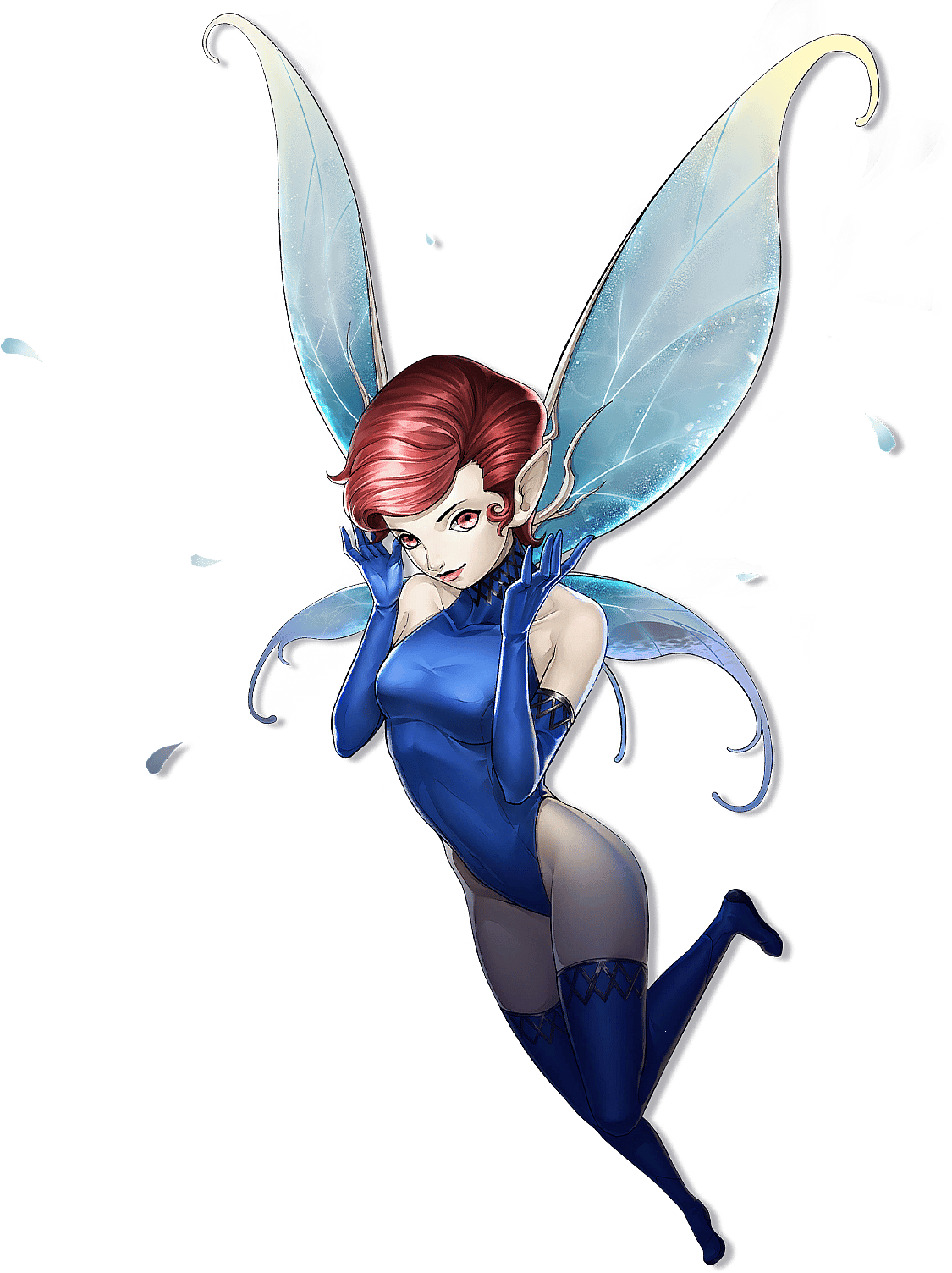 Pixie avoids censorship, despite having a similar leotard to Succubus in Persona 5: The Phantom X via Imgur