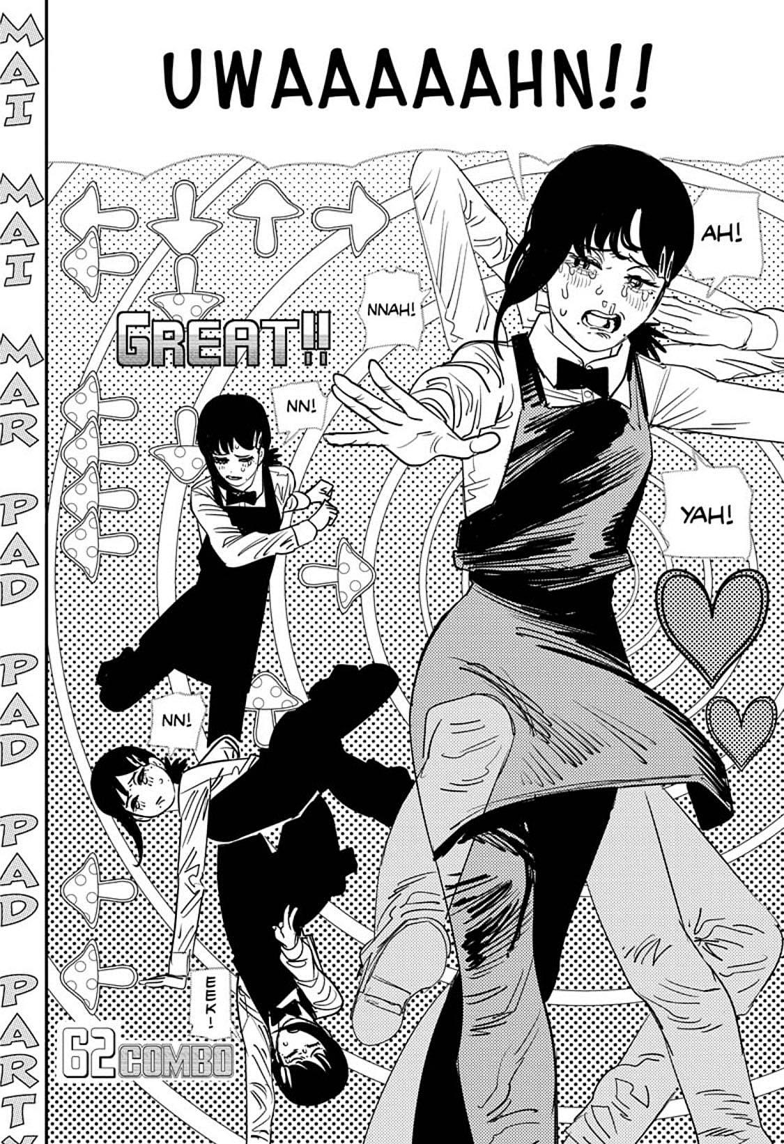 Kobeni plays Dance-Dance Mushroom in Chainsaw Man Ch. 86 (2020), Shueisha