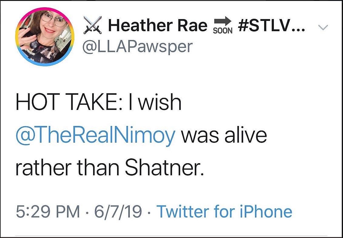 HeatherRae Tweet Against Shatne