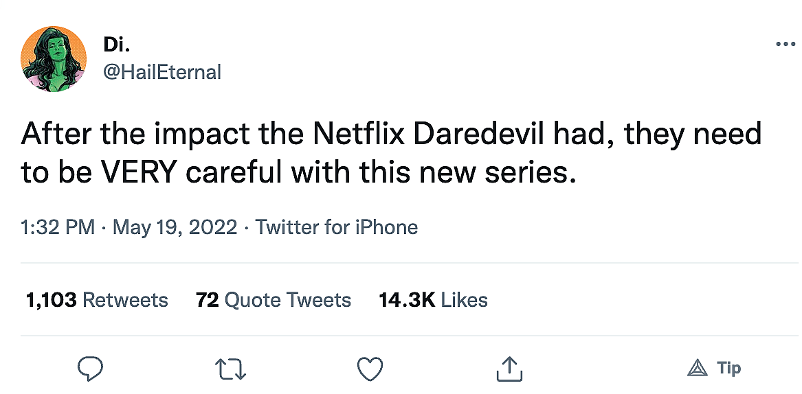 Fans React To Disney+ Daredevil Announcement