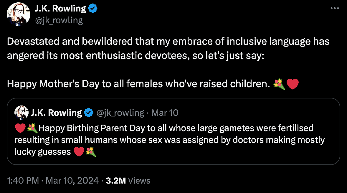 J.K. Rowling (@jk_rowling) on X